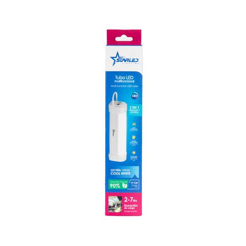 Tubo LED Multifuncional 17cm Luz Fría Starled