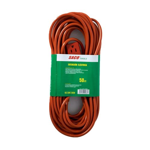 Extensión Eléctrica 50 Pies Saco