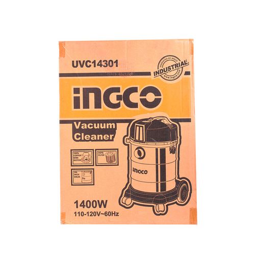 Aspiradora Seco/Húmedo 30L 1400W Ingco