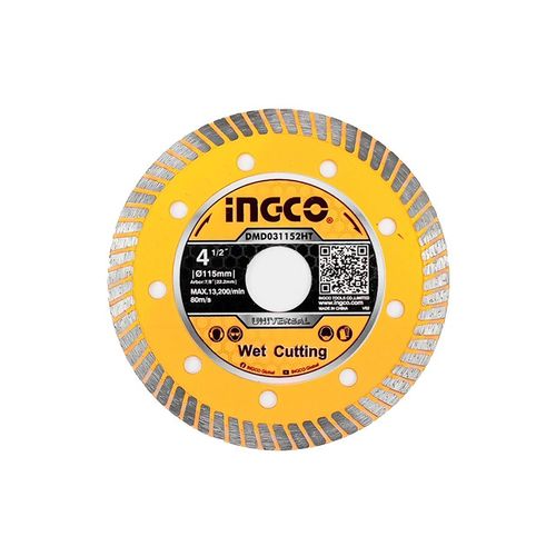 Disco de Corte Diamantado 4 1/2'' 115mm Ingco