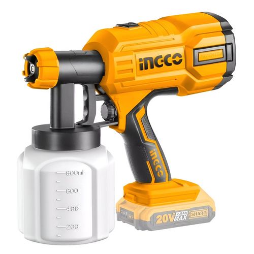 Pistola Inalámbrica para Pintar 20V Ingco