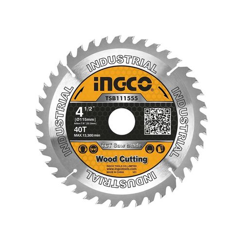 Disco de Corte Circular para Madera 4 1/2'' Ingco