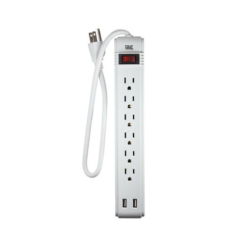 Regleta Eléctrica 6 Tomas Tric