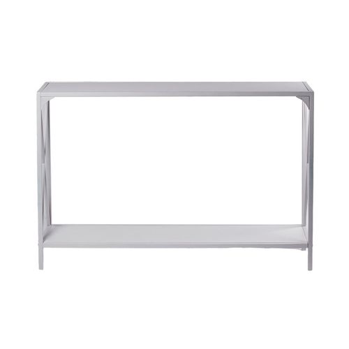 Mesa Decorativa de Pared 2 Niveles Blanca Andic