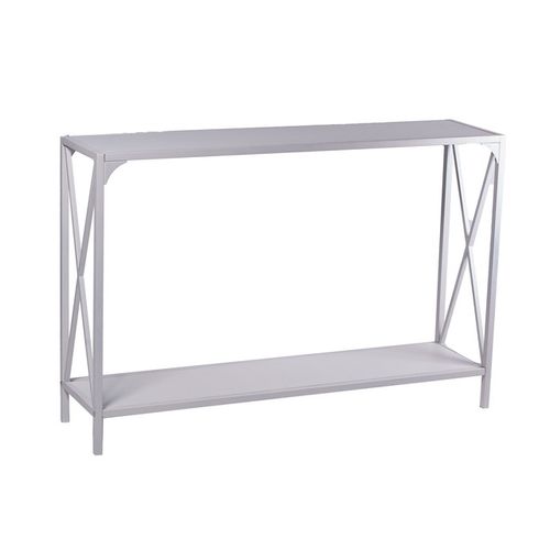 Mesa Decorativa de Pared 2 Niveles Blanca Andic