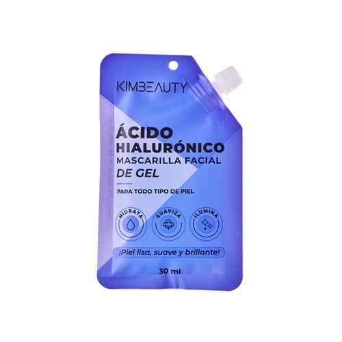 Mascarilla Facial de Gel con Ácido Hialurónico 30ml Kimbeauty