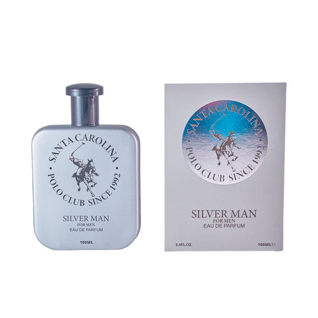 Perfume para Caballero Polo Club Silver Man 100ml Via Pinky