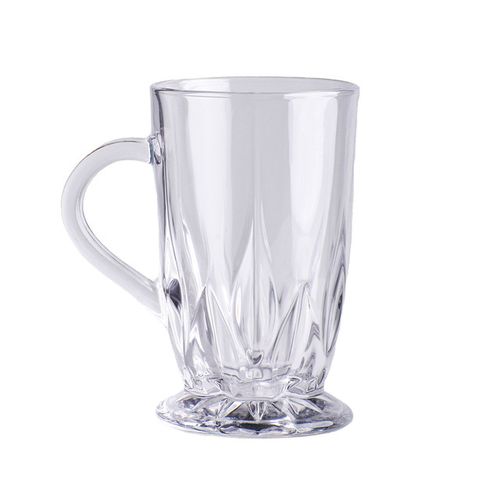 Taza de Vidrio con Relieve 285ml Andic