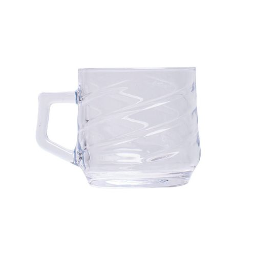 Taza de Vidrio con Relieve 210ml Andic