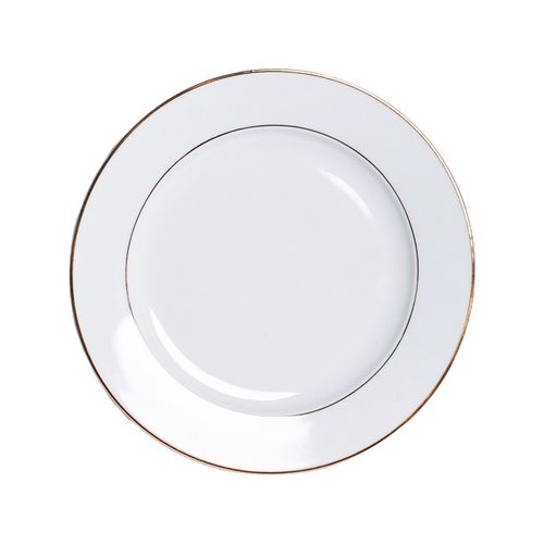 Plato con Borde Dorado 10.5'' Andic