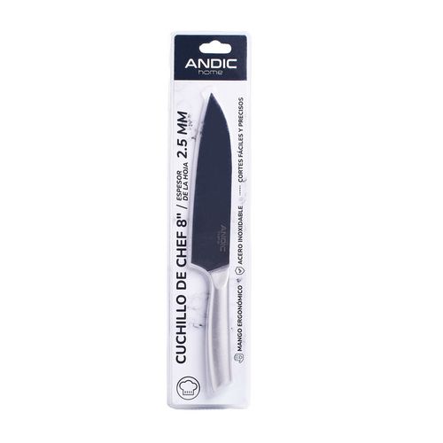 Cuchillo de Chef 8'' 2.5mm Andic
