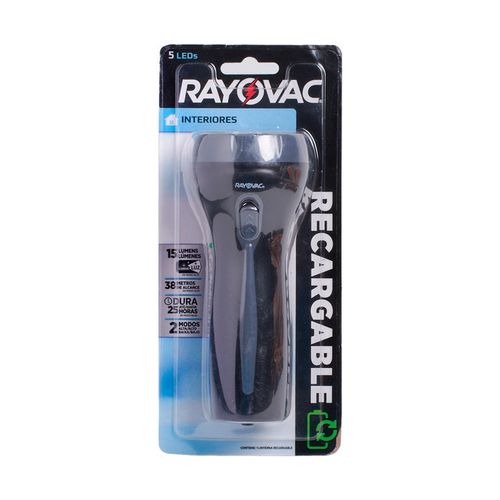 Linterna LED Recargable Rayovac