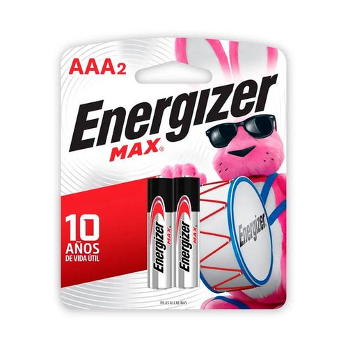 Pack 2 Pilas Alcalinas AAA Energizer