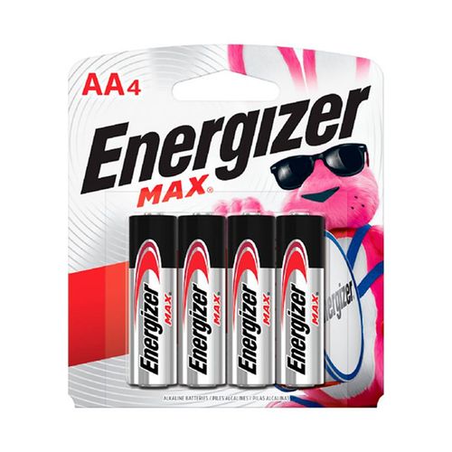 Pack 4 Pilas Alcalinas AA Energizer