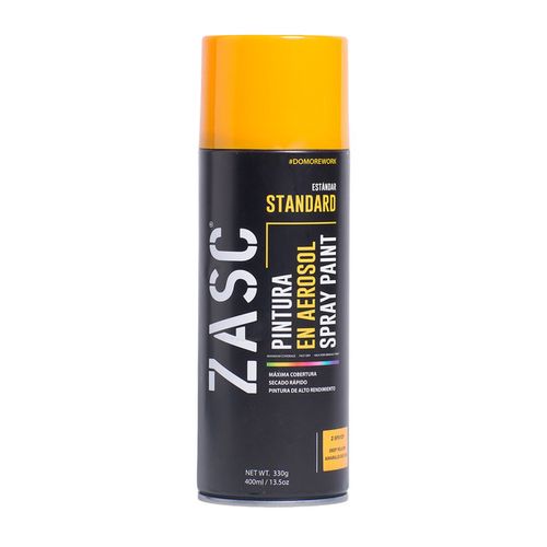 Pintura en Aerosol Amarillo Oscuro 400ml Zasc