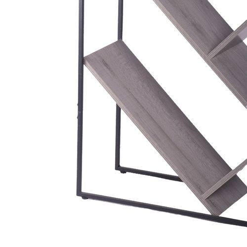 Estante de Madera 5 Niveles Patas Negras Andic