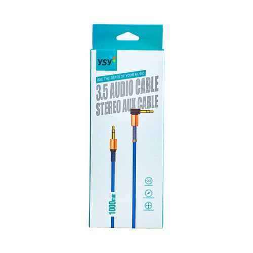 Cable Auxiliar Jack 3.5mm 1m YSY