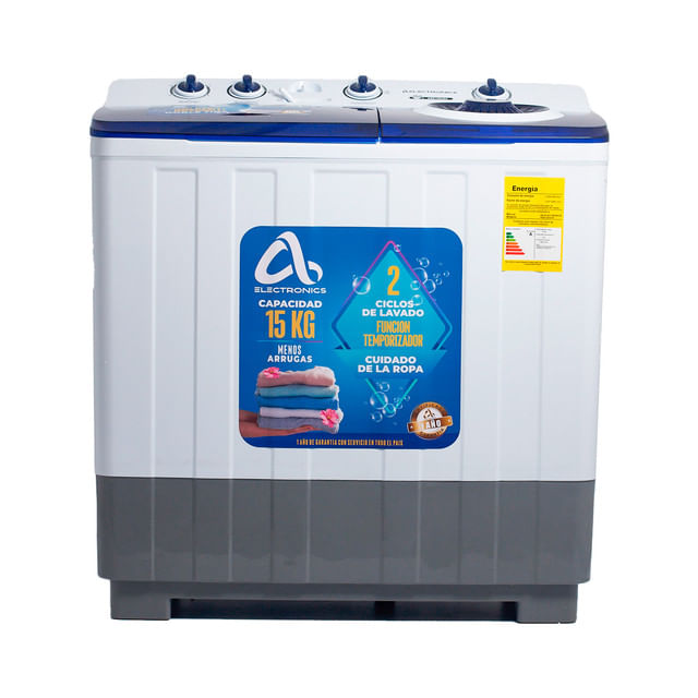 AS ELECTRO LAVADORA DOBLE 15KG ASE19D204