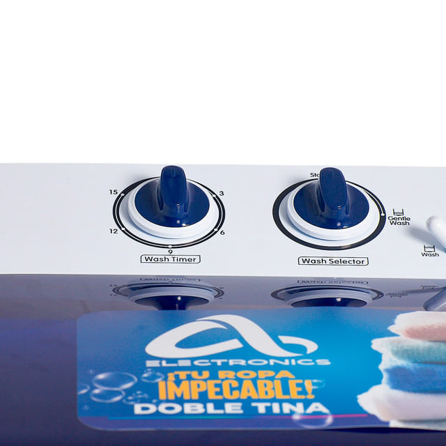 AS ELECTRO LAVADORA DOBLE 15KG ASE19D204