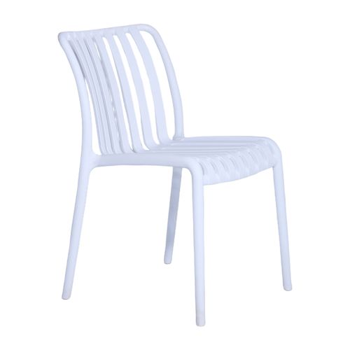 Silla para Exteriores Cuadrada de Rayas Andic