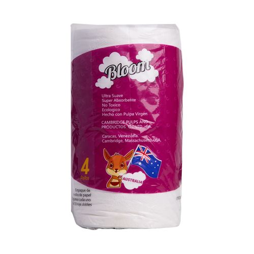 Papel Higiénico 4 Rollos 510 Hojas