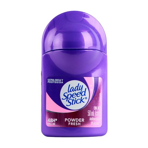 Desodorante Roll-On Powder Fresh 50ml Lady Speed