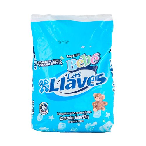 Detergente en Polvo Bebé 900g Las
