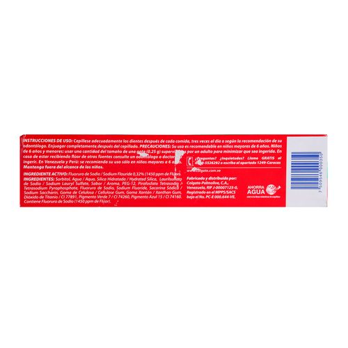 Crema Dental Triple Acción 150ml