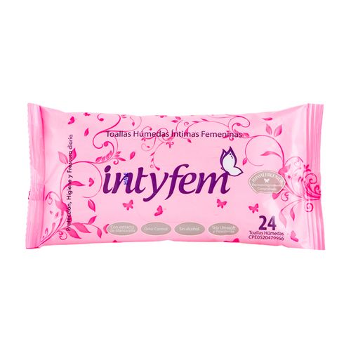 Toallitas Húmedas Femeninas 24UN