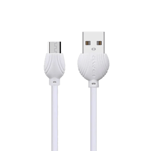 Cable USB a USB-C 1m Blanco Awei