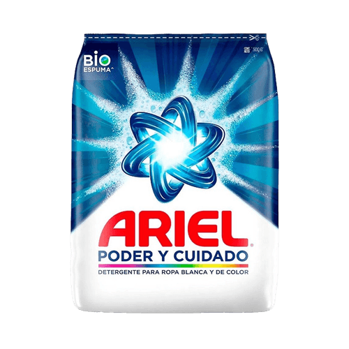 Detergente en Polvo Poder y Cuidado 500g