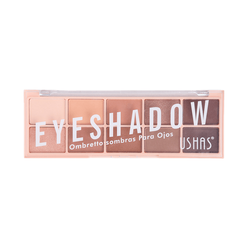 Paleta de Sombras 10 Colores Ushas HT92