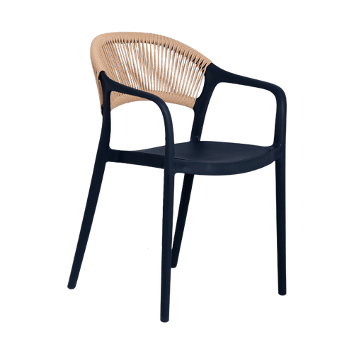 Silla para Exteriores con Posabrazos F616 Andic
