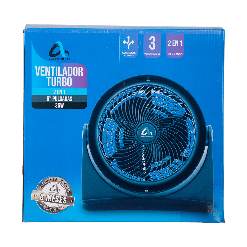 --AS-ELECTRO-VENTILADOR-8-----ASE19D909---PEQUEÑOS-ELECTRODOMESTICOS-ASE19D909VE0UN-MUNDOTOTAL