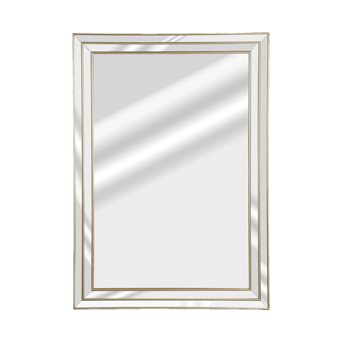 Espejo de Pared 60x90cm Dorado Andic