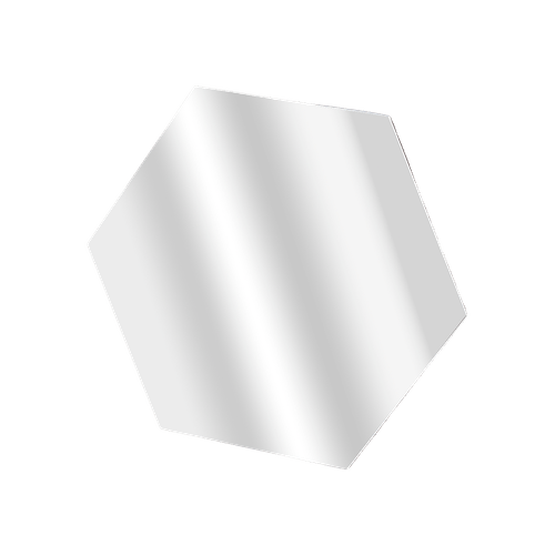 Set de 5 Espejos Hexagonales Andic