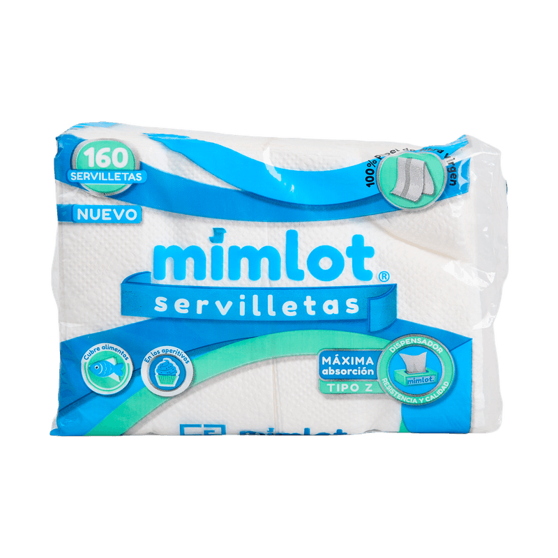 MIMLOT-PAPEL-SERVILLETA-160-HOJAS-PS160-CUIDADO-PERSONAL-MLT30S160U80UN-MUNDOTOTAL