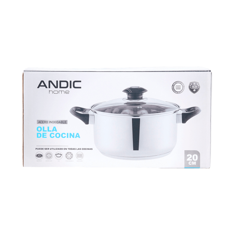 ANDIC-OLLA-20X11,5CM-02521V301-COCINA-02521V301U10UN-MUNDOTOTAL