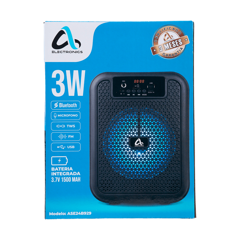 --AS-ELECTRO-CORNETA-6.5-----3W--ASE24B929---AUDIO-ASE24B929D50UN-MUNDOTOTAL