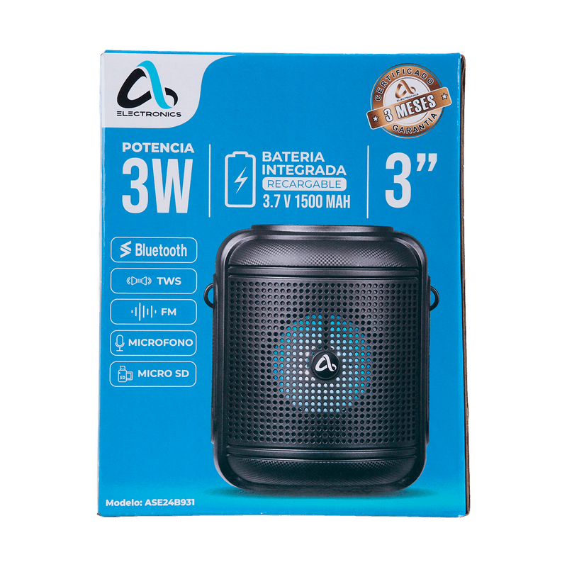 --AS-ELECTRO-CORNETA-3-----3W--ASE24B931---AUDIO-ASE24B931D50UN-MUNDOTOTAL