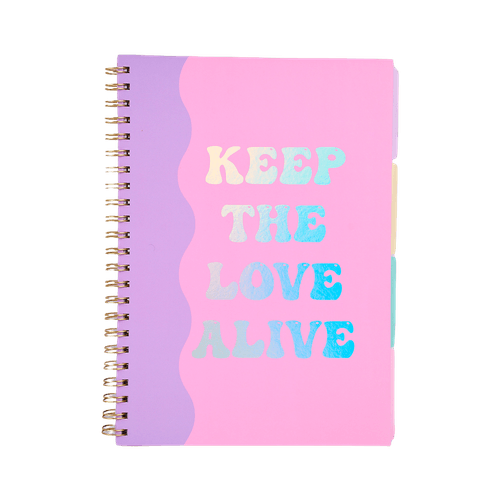 Libreta de Espiral con Sepadores Skool
