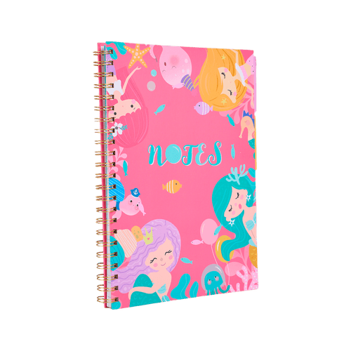 Libreta de Espiral con Sepadores Skool