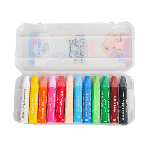 Crayones de Óleo Pastel 12 Unidades Pensan Kidz