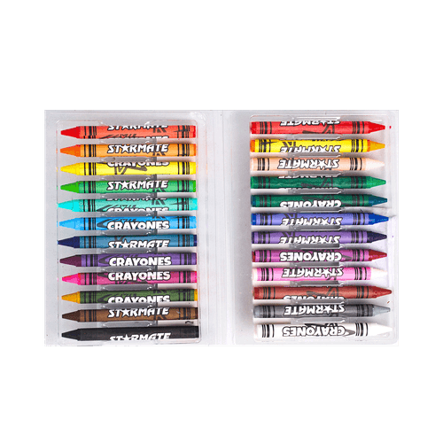 Crayones de Cera 24 Unidades Starmate