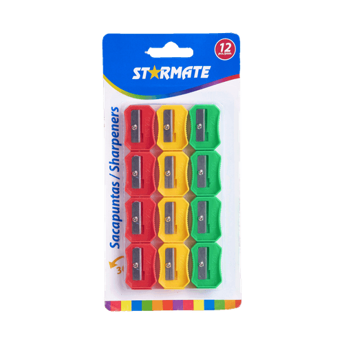Set de 12 Sacapuntas Starmate