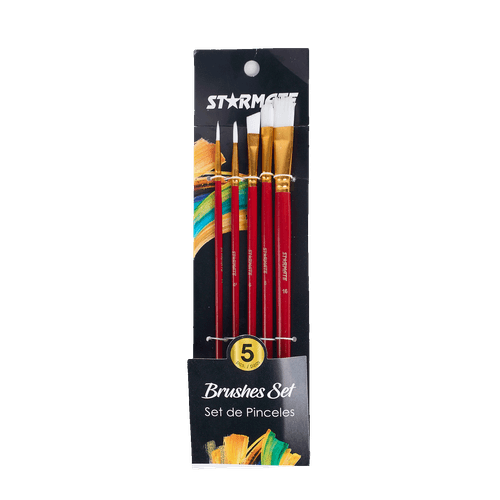 Set de 5 Pinceles Starmate STR-2257