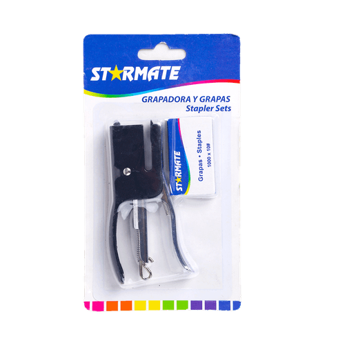 Set de Mini Grapadora con Grapas Starmate