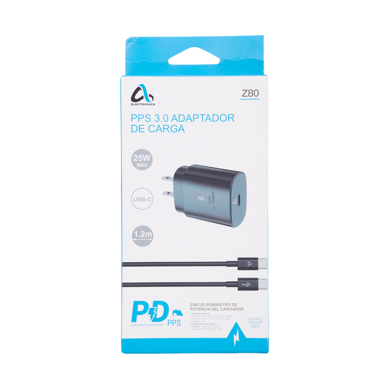 AS-ELECTRO-CARGADOR-TIPO-C-25W-ASE13HT76-ACCESORIOS-TECNOLOGICOS-ASE13HT76CE0UN-MUNDOTOTAL