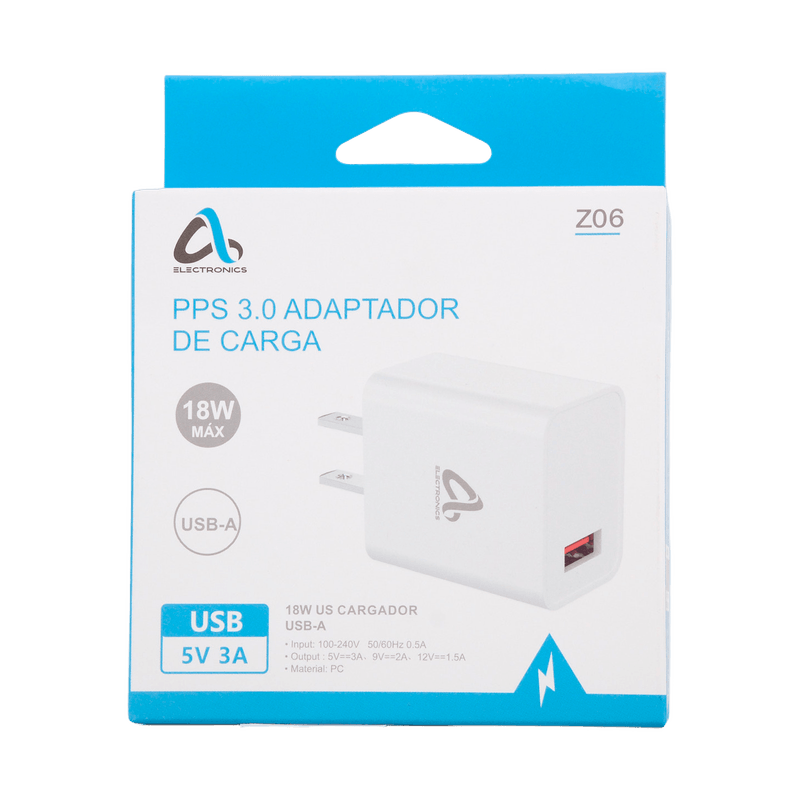 AS-ELECTRO-CARGADOR-18W-ASE13HT83-ACCESORIOS-TECNOLOGICOS-ASE13HT83CE0UN-MUNDOTOTAL