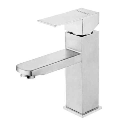 Grifo Monomando Plateado para Lavamanos Aquafina